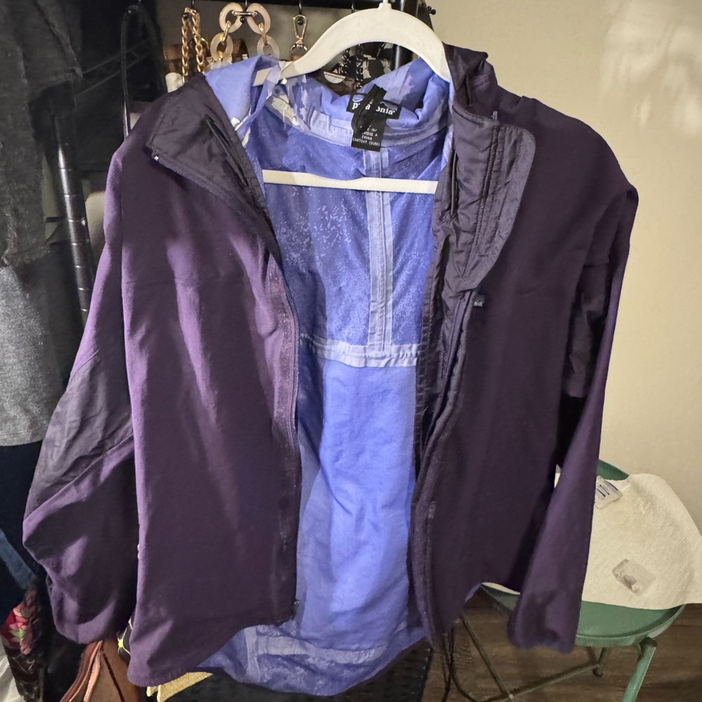 Patagonia Purple and Blue Jacket